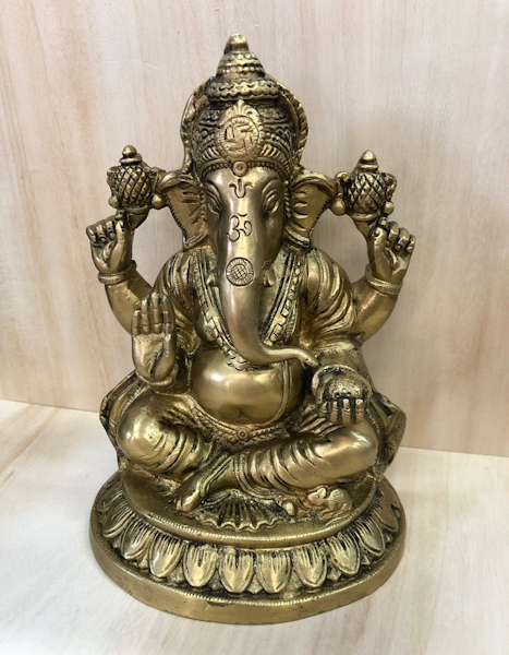 Ganesh Bronce 21 x 14 cm